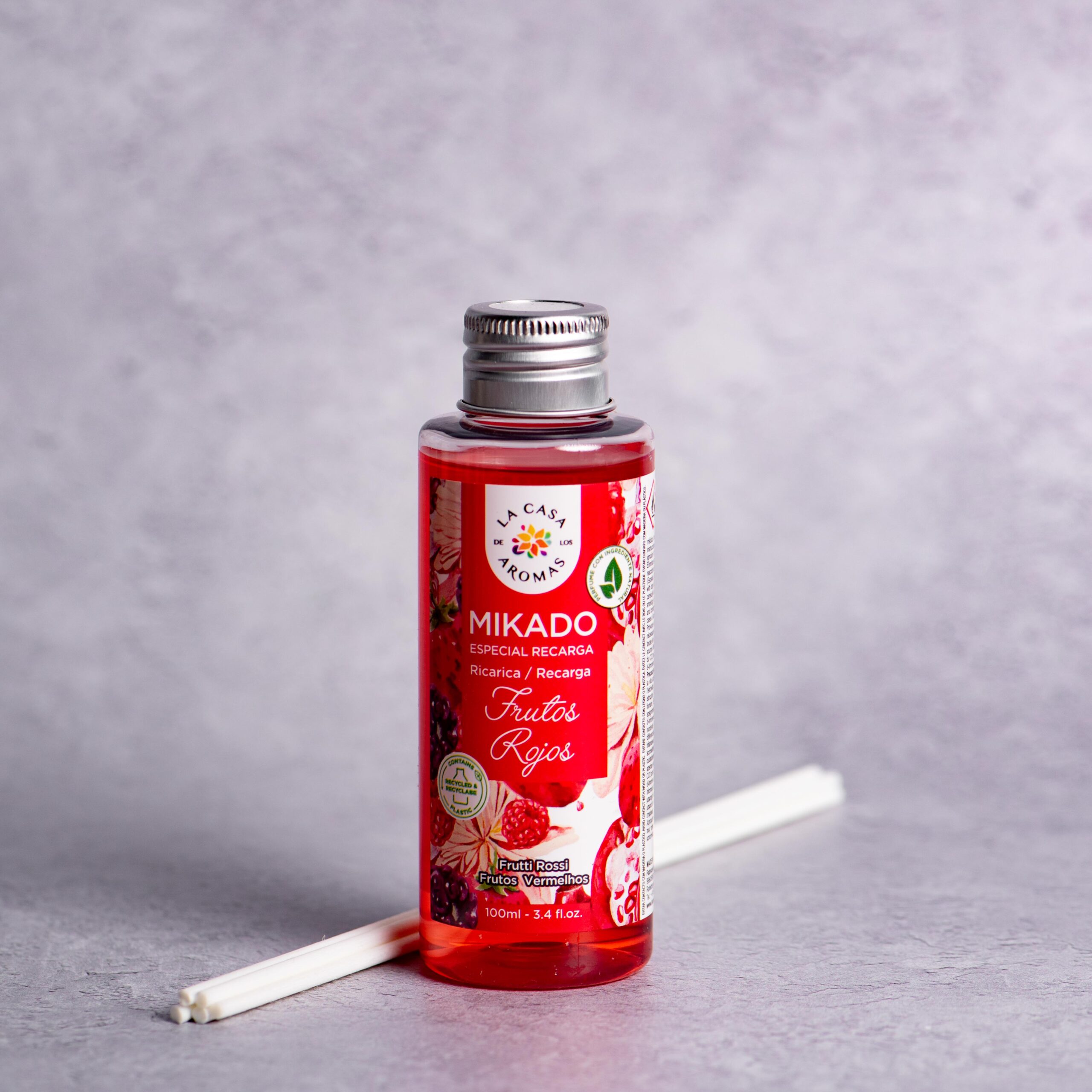 Αρωματικό χώρου με sticks Κόκκινα Φρούτα 100ml